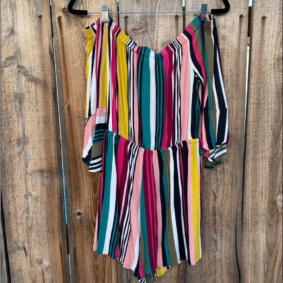 Express striped romper - Picture 2 of 7